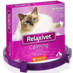 Cat Calming Collar Pet Anti Anxiety Products Feline Calm Pheromones Collars Cats Stress Relief Comfort Helps with Pee New Zone Aggression Fighting wit