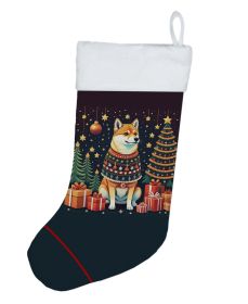 Shiba Inu Christmas Christmas Stocking Fireplace Hanging Stockings Christmas Season Party Decor Family Holiday Decorations