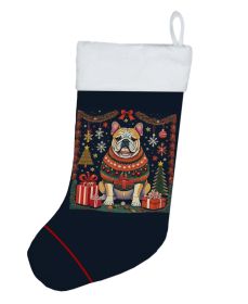 English Bulldog Christmas Christmas Stocking Fireplace Hanging Stockings Christmas Season Party Decor Family Holiday Decorations