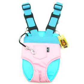 Pet Backpack Sandwich Sponge (Option: S-Pink)