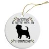 Breed Specific Round Christmas Ornament