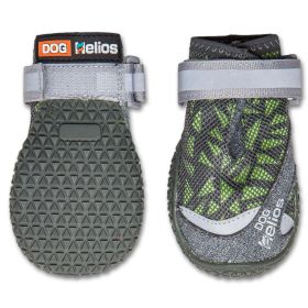 Dog Helios 'Surface' Premium Grip Performance Dog Shoes (Color: green)