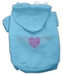 Aviator Hoodies (Color/Size: Baby Blue L)