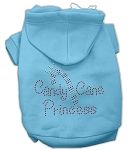 Candy Cane Princess Hoodies (Color/Size: Baby Blue L)