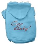 Ciao Baby Hoodies (Color/Size: Baby Blue L)