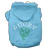 Four Leaf Clover Outline Hoodies