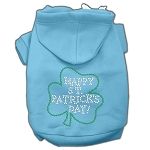 Happy St Patrick's Day Hoodies (Color/Size: Baby Blue L)