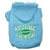 Kiss Me I'm Irish Screen Print Pet Hoodies